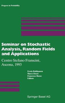 portada seminar on stochastic analysis, random fields and applications (en Inglés)