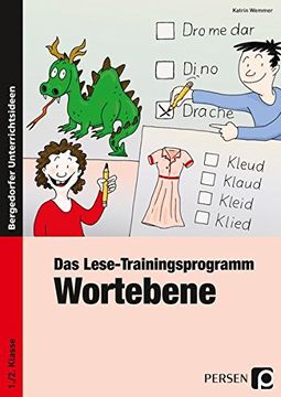 portada Das Lese-Trainingsprogramm: Wortebene: 1. Und 2. Klasse (en Alemán)
