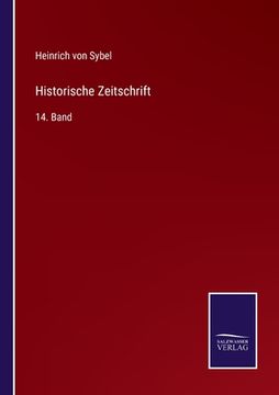portada Historische Zeitschrift: 14. Band (in German)