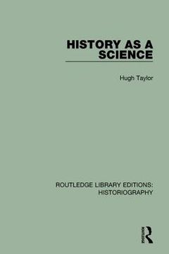 portada History as a Science (en Inglés)