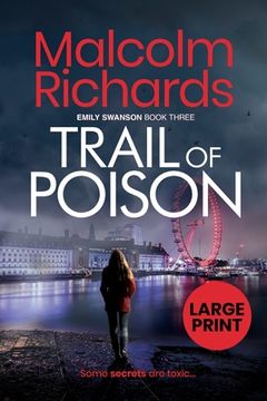 portada Trail of Poison: Large Print Edition (en Inglés)