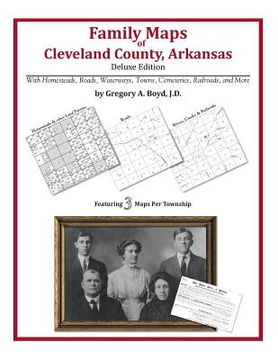 portada Family Maps of Cleveland County, Arkansas (en Inglés)