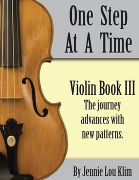 portada One Step At A Time: Violin Book III (in English)
