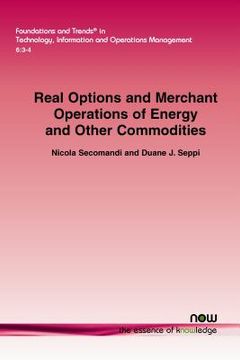portada Real Options and Merchant Operations of Energy and Other Commodities (in English)