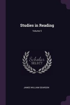 portada Studies in Reading; Volume 5 (en Inglés)