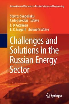 portada Challenges and Solutions in the Russian Energy Sector (en Inglés)