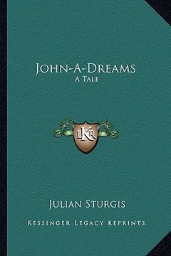 portada john-a-dreams: a tale