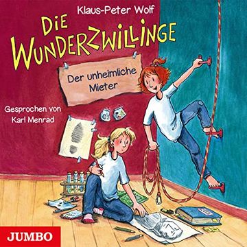 portada Die Wunderzwillinge und der Unheimliche Mieter: 1: , Lesung. Cd Standard Audio Format (en Alemán)