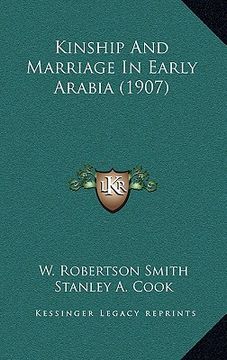 portada kinship and marriage in early arabia (1907)