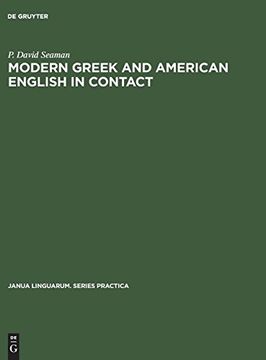 portada Modern Greek and American English in Contact (Janua Linguarum. Series Practica) (en Inglés)