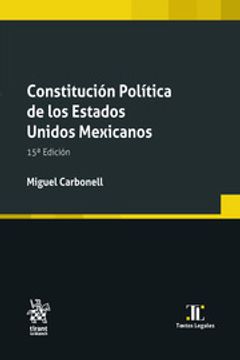 portada Constitución política de los Estados Unidos Mexicanos 15a Edición