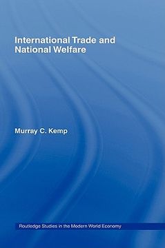 portada international trade and national welfare (en Inglés)