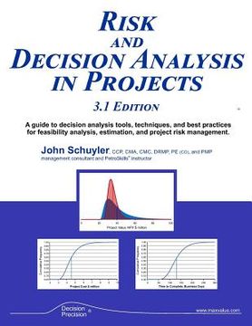 portada Risk and Decision Analysis in Projects 3. 1 Edition (in English)
