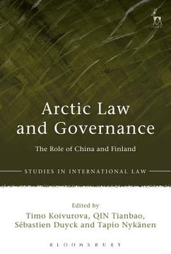 portada Arctic Law and Governance: The Role of China and Finland (en Inglés)