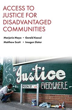 portada Access to Justice for Disadvantaged Communities (en Inglés)