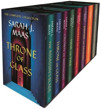 portada Throne of Glass box set (in English)