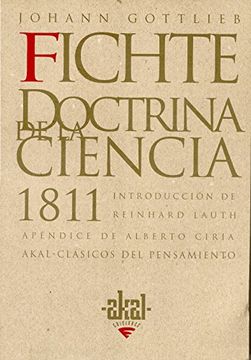 portada La Doctrina de la Ciencia 1811