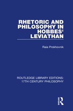 portada Rhetoric and Philosophy in Hobbes' Leviathan (Routledge Library Editions: 17Th Century Philosophy) (en Inglés)