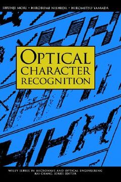 portada optical character recognition (en Inglés)