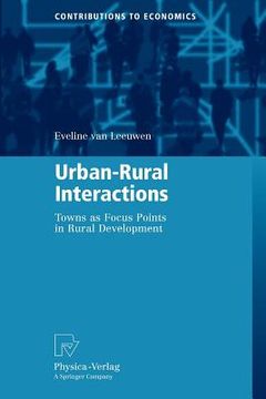 portada urban-rural interactions: towns as focus points in rural development (in English)