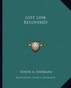 portada lost link recovered (en Inglés)