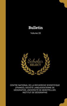 portada Bulletin; Volume 20 (en Francés)
