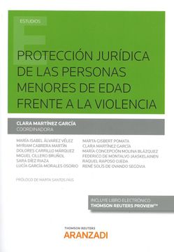 portada Protección Jurídica de las Personas Menores de Edad Frente a la Violencia (Papel + E-Book)