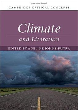portada Climate and Literature (Cambridge Critical Concepts) (in English)