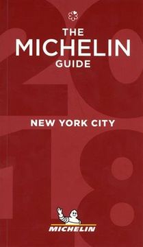 portada The Michelin Guide new York 2018 (la Guía Michelin) (en Inglés)