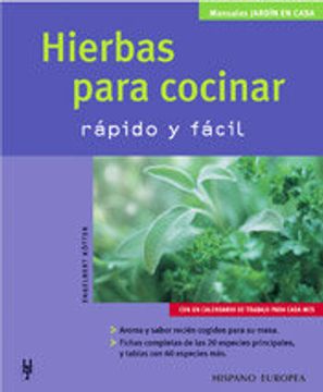 portada Hierbas Para Cocinar (Jardín en Casa) (in Spanish)