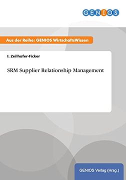 portada Srm Supplier Relationship Management (en Alemán)