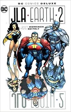 portada Jla Earth 2 dc Comics Deluxe (in Spanish)