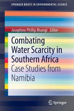 portada Combating Water Scarcity in Southern Africa: Case Studies from Namibia (en Inglés)