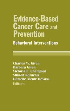 portada evidence-based cancer care and prevention: behavioral interventions (en Inglés)