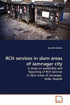 portada rch services in slum areas of jamnagar city (en Inglés)