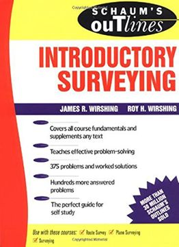 portada Schaum's Outline of Introductory Surveying (Schaum's) (en Inglés)