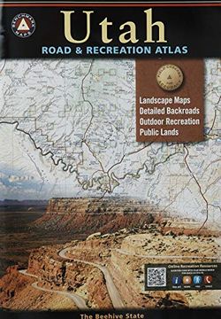 portada Utah Road & Recreation Atlas, 8th Edition (Benchmark Maps) (in English)