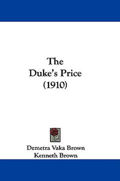 portada the duke's price (1910) (en Inglés)
