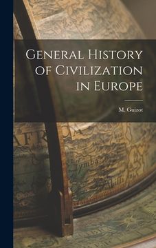 portada General History of Civilization in Europe (in English)
