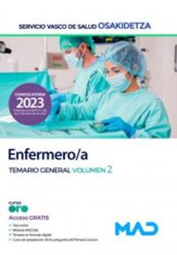 portada Enfermero/A de Osakidetza Servicio Vasco de Salud (in Spanish)