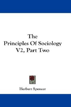 portada the principles of sociology v2, part two (in English)