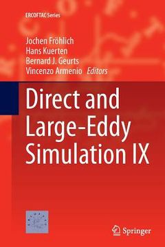 portada Direct and Large-Eddy Simulation IX (en Inglés)