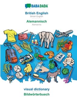 portada BABADADA, British English - Alemannisch, visual dictionary - Bildwörterbuech: British English - Alemannic, visual dictionary