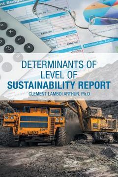 portada Determinants of Level of Sustainability Report (en Inglés)