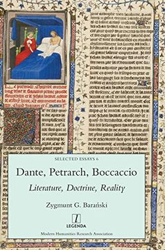 portada Dante, Petrarch, Boccaccio: Literature, Doctrine, Reality (Selected Essays) (in English)