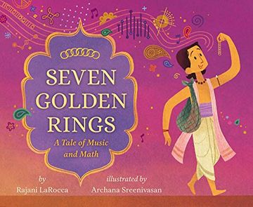 portada Seven Golden Rings: A Tale of Music and Math (en Inglés)