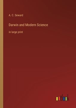portada Darwin and Modern Science: in large print (en Inglés)