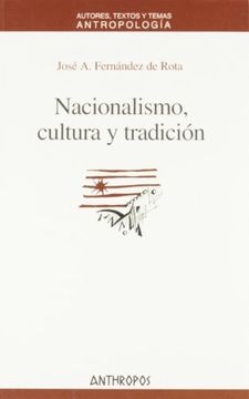 portada Nacionalismo, Cultura y Tradición (in Spanish)