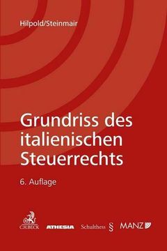portada Grundriss des Italienischen Steuerrechts (en Alemán)