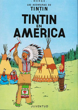 portada Tintin en America (13ª Ed. ) (in Spanish)